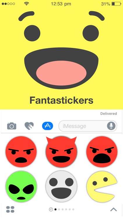 Fantastickers - Best Stickers for iMessage screenshot-3