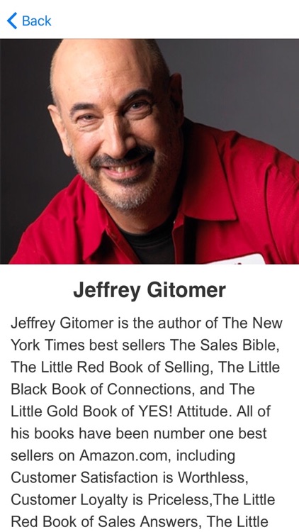 Little Red Book Of Selling by Jeffrey Gitomer
