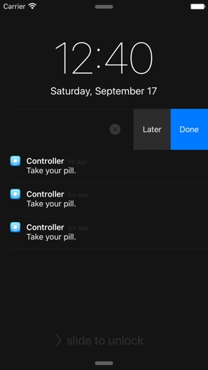 Controller: Persistent Reminders(圖1)-速報App