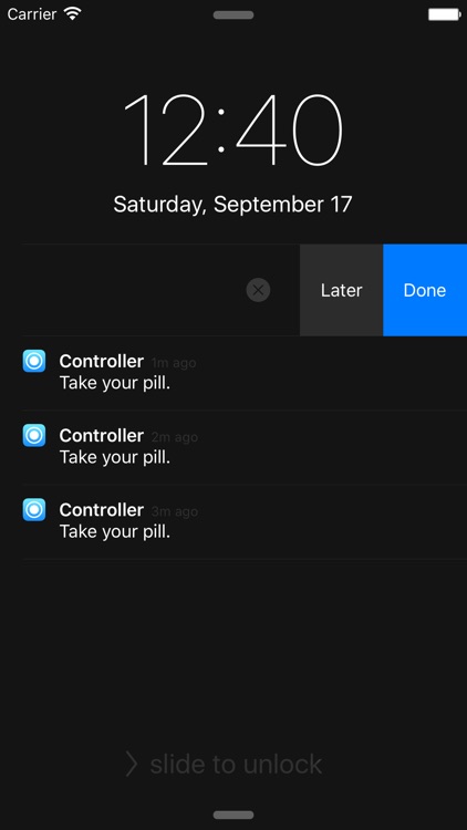 Controller: Persistent Reminders