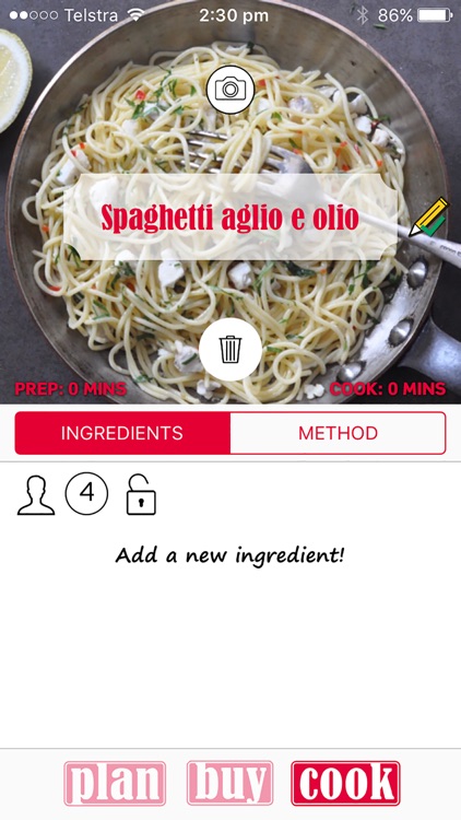 PlanBuyCook meal planner: simple meal planning screenshot-4
