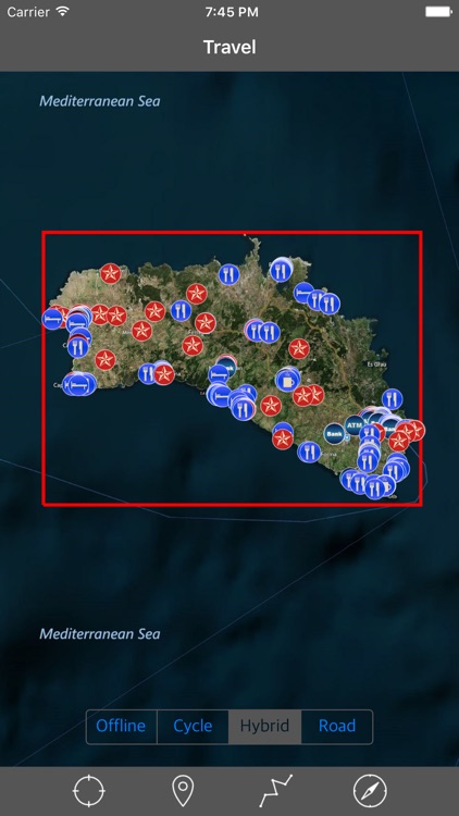 MINORCA (MENORCA) ISLAND – GPS Offline Navigator