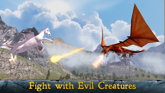 Flying Pegasus: Magic Horse Simulator 3D(圖4)-速報App