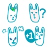 Face Bunny Emoji Stickers