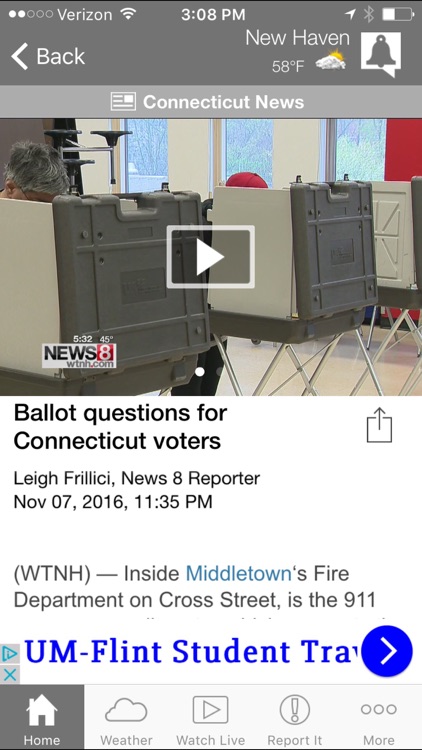 WTNH News 8