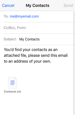 Save Contacts Email(圖3)-速報App