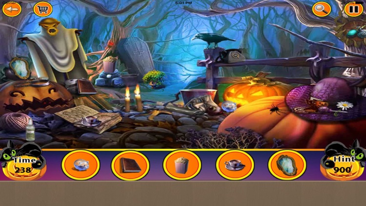 Free Hidden Objects : Home Of Halloween