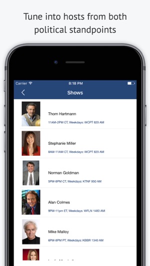 Political Talk Radio: Conservative and Progressive(圖3)-速報App