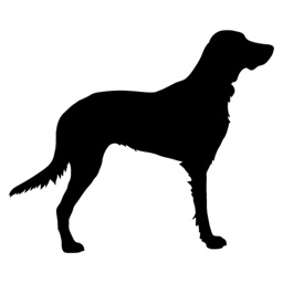 Dog Shadow Sticker