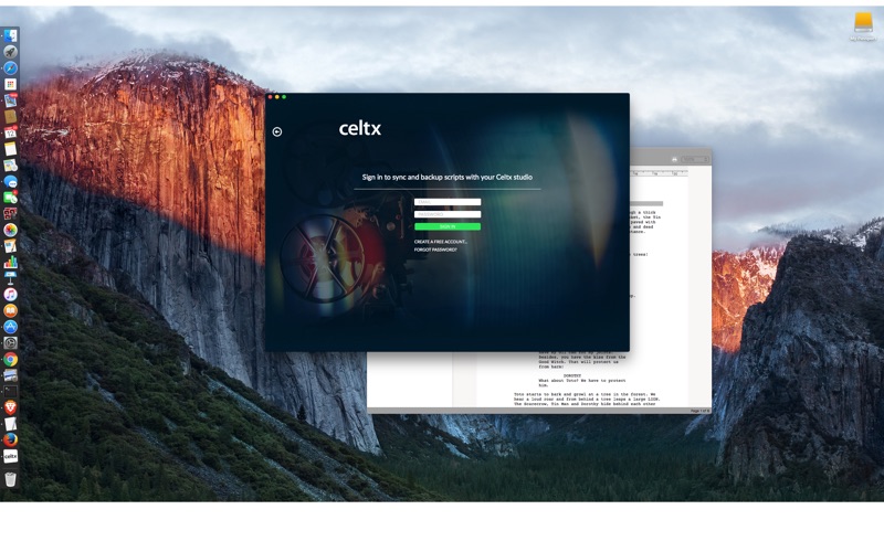 celtx script download mac free