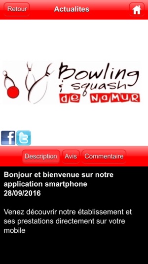 Bowling Squash Namur(圖2)-速報App