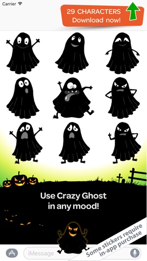 Crazy Ghost 2 - funny Stickers Smileys & Emoji(圖3)-速報App