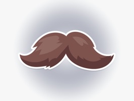 Wear a mustache - stickers for iMessage