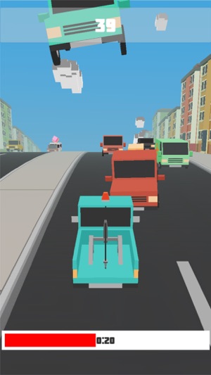 Crashy Road - Flip the Rules crash into the cars!(圖5)-速報App