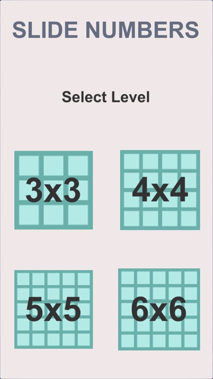 Slide Numbers Puzzle