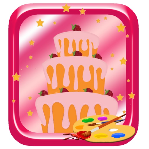 Kids Cake Paint Learning Game