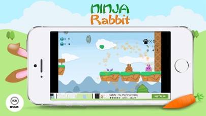 How to cancel & delete Ninja Rabbit - Awesome Skill Game from iphone & ipad 3