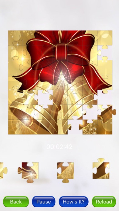 Lovely christmas jigsaw screenshot 3