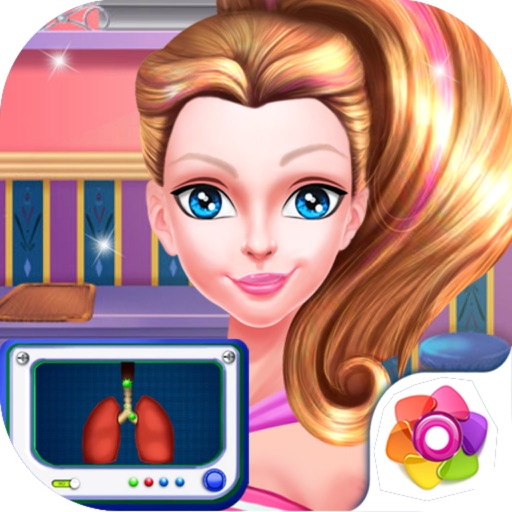 Treat Super Mommy's Lungs - Girl Surgery icon