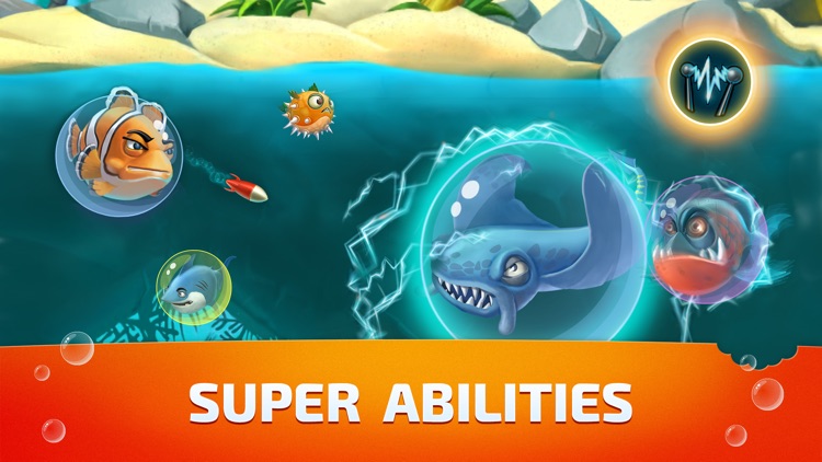 Aqwar.io: Online Multiplayer Fish Battle Game screenshot-3