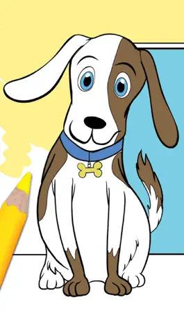 Game screenshot Paint pets in coloring book children mod apk