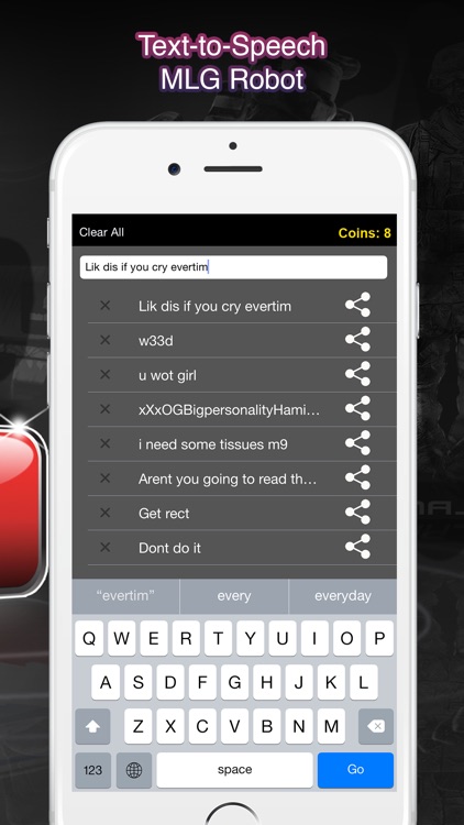 MLG Soundboard + Robot voice