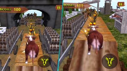 Screenshot #3 pour Crazy Cow Run