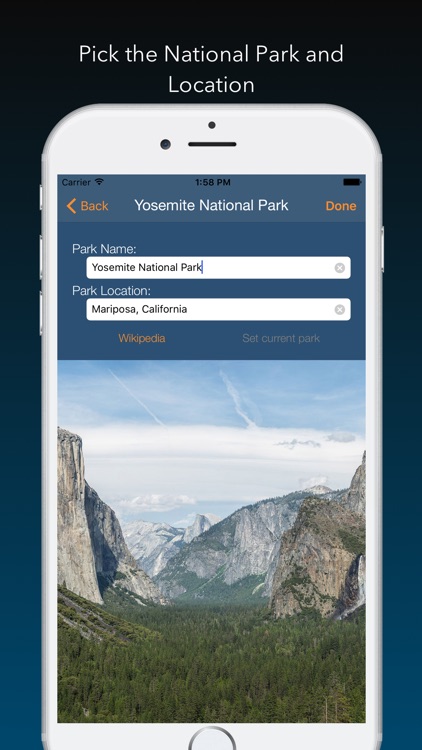 US National Park Finder