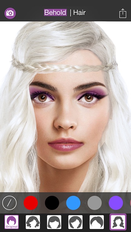 Behold : Contouring plus selfie makeup editor app