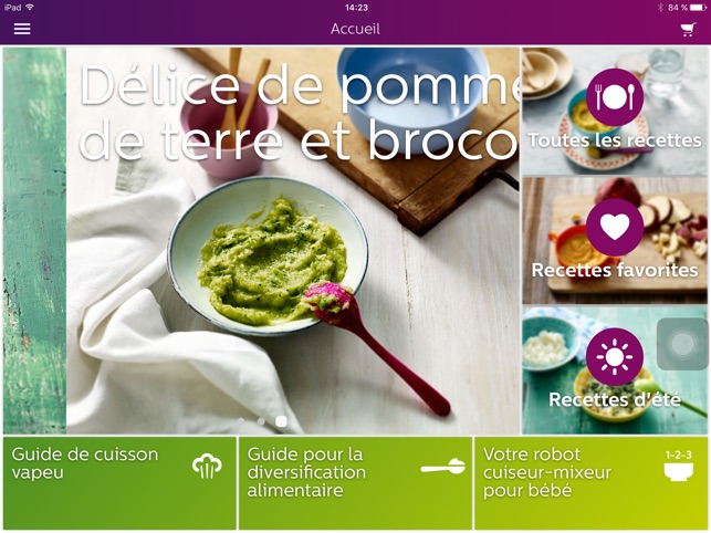 Le Repas De Bebe Dans L App Store