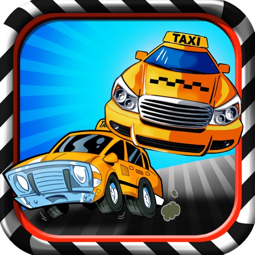Wrong Way Taxi Driver FREE- Mini Cab Traffic Racer icon