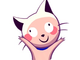 Use hilarious original meme-inspired cat stickers to share your emotions on iMessage