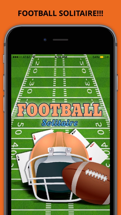 Football Solitaire Touchdown Score! Card