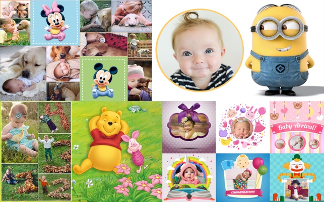 Baby - Frames and Collage Templates for Photoshop(圖4)-速報App