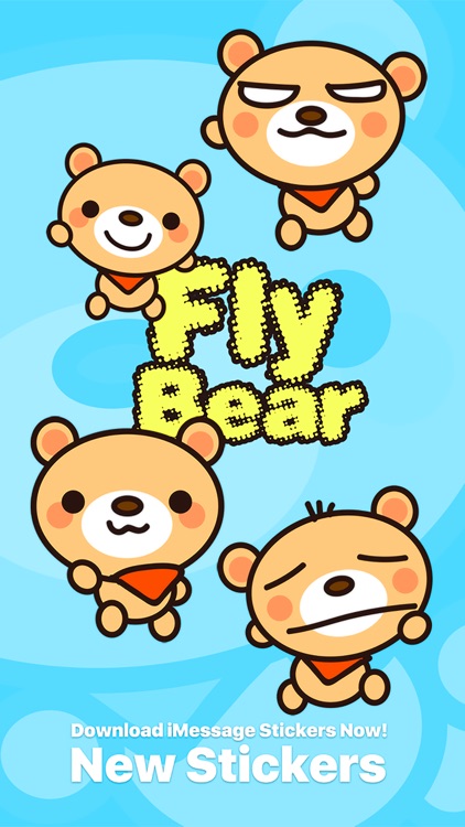 Fly Bear Pro - Cute Stickers by NICE Sticker