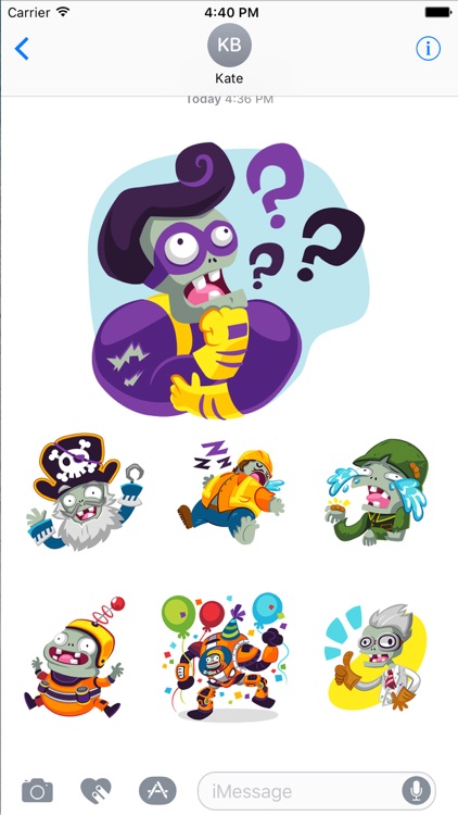 Plants vs Zombies™ Stickers