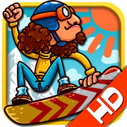 Fun Snowboard Race for iPad - Multiplayer Game