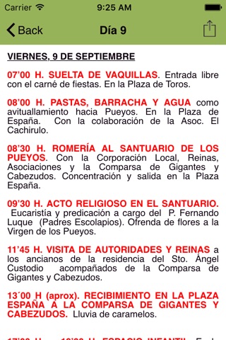 Fiestas de Alcañiz screenshot 2