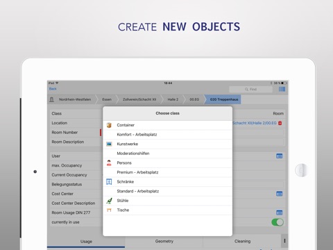 conjectFM Mobile Datenpflege screenshot 2