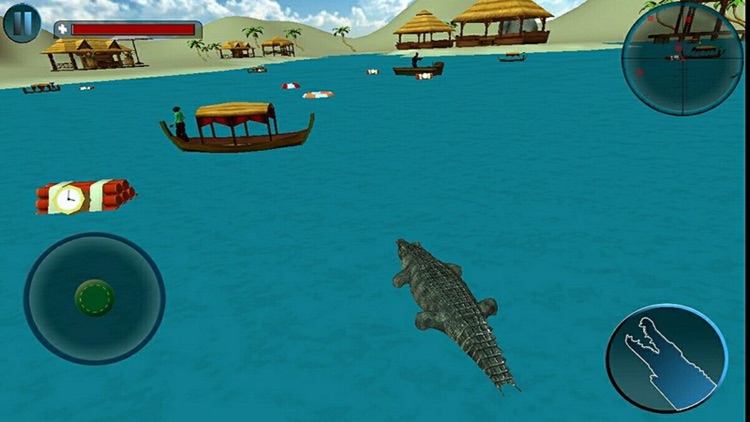 wild crocodile attack simulator:Adventure 3D screenshot-3