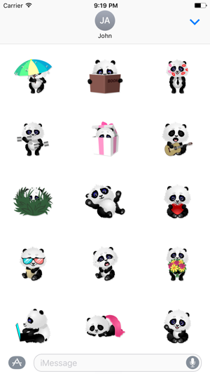 Sweet Panda Sticker(圖1)-速報App