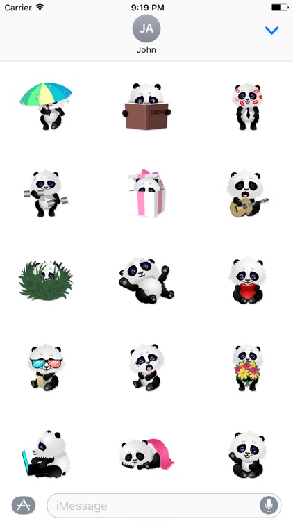 Sweet Panda Sticker