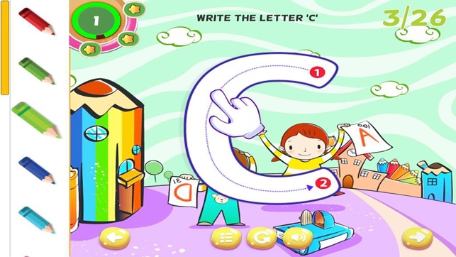 ABC Alphabet Learning Letter Writing for Kids(圖3)-速報App