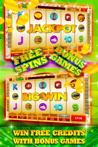 Golden Queen London Slot Machines: Win big casino treasures and gold coins screenshot 2