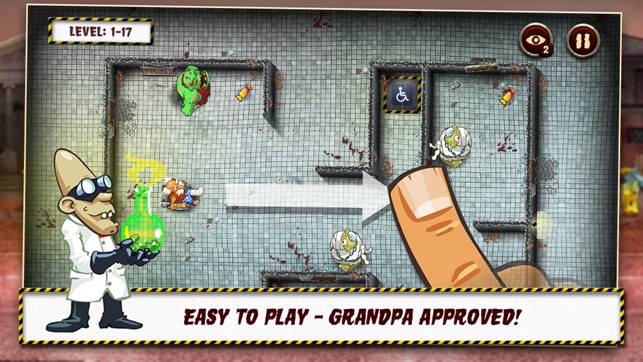 Grandpa and the Zombies - Take care of your brain!(圖2)-速報App