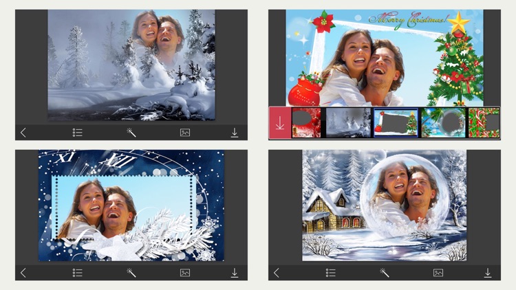 Snow Picture Frame - Beauty Frames screenshot-3
