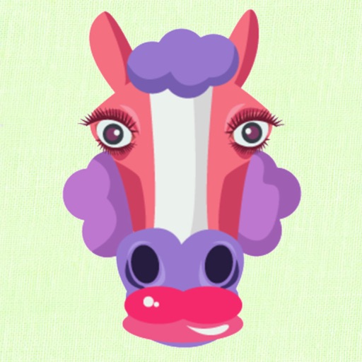 Horse Face Sticker Pack for iMessage icon