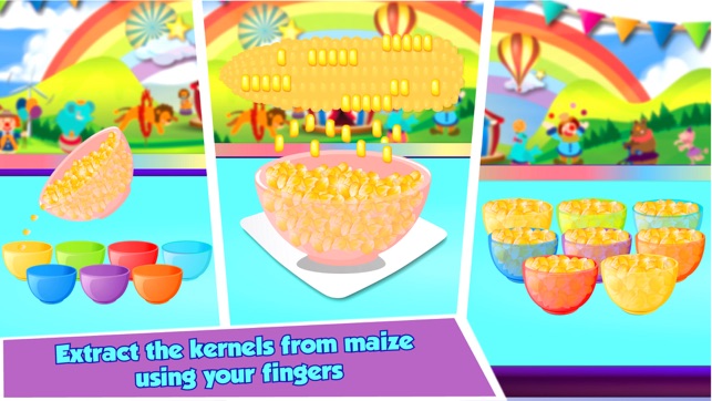 Rainbow Popcorn Maker Pro - Kids Movie Night Snack(圖4)-速報App