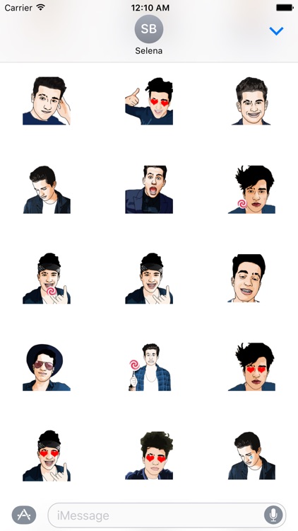 Char Moji Stickers screenshot-3
