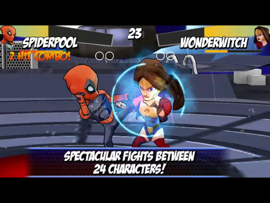 Superhero free fighting games avengers battle screenshot